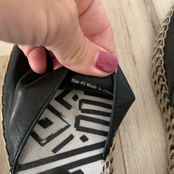 Dolce Vita Leather Espadrilles - Picture 6 of 7